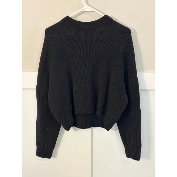 Women's Abercrombie & Fitch Black Sweater Size S - Picture 4 of 8